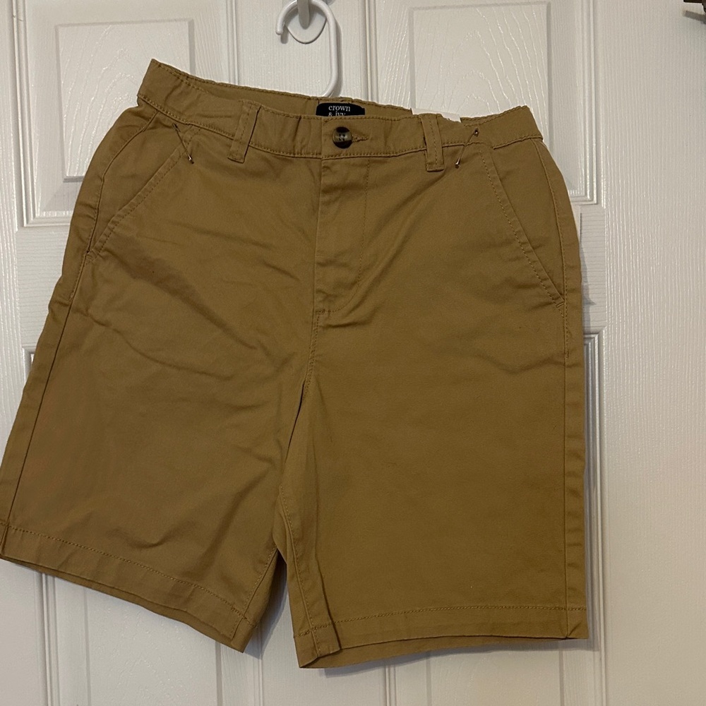 Crown & Ivy Kids Tan Shorts